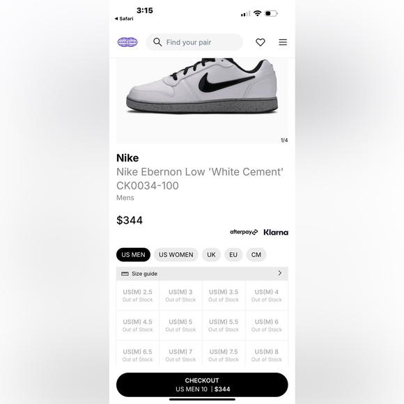 EUC Nike “Ebernon low” - Picture 12 of 12